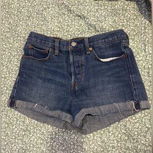 Levi's Blue Jean Shorts for Women
